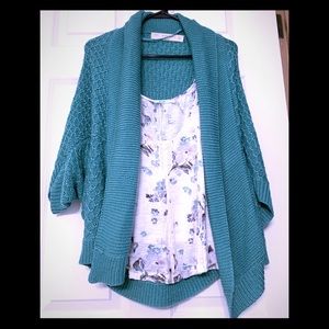 Over sweater and tank for free